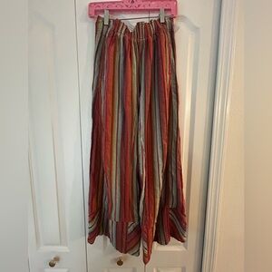 Free People Days End striped pants - Elastic Waist. Size XS